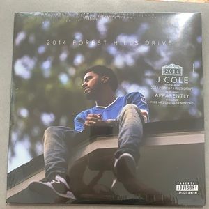 J Cole’s 2014 Forest Hills Drive vinyl. NEW